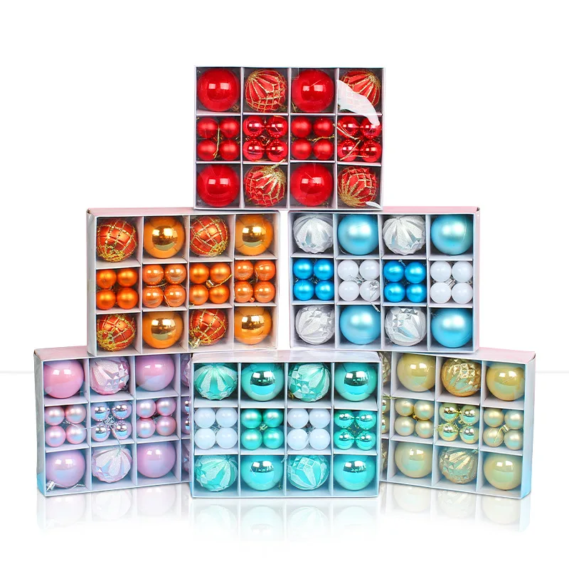 Clear Plastic Personalized Decorative Shatterproof Xmas Tree Balloons Decor Bauble Ornaments Christmas Ball  For Wedding Party