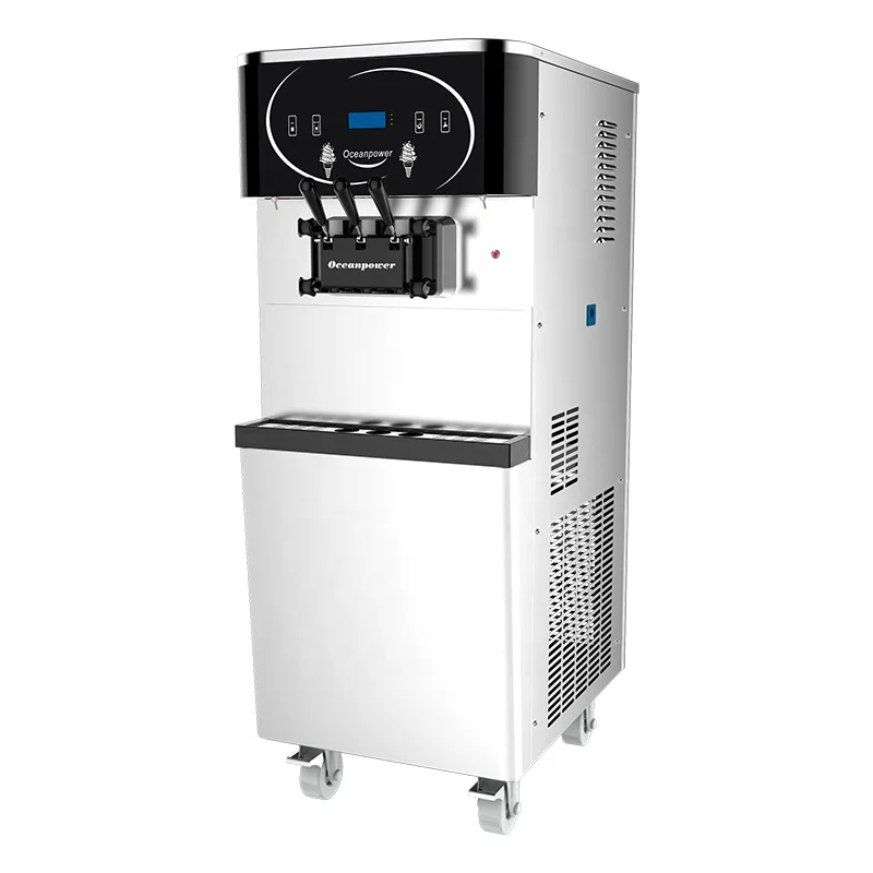 Oceanpower DW150TC commercial soft ice cream maker for frozen yogurt