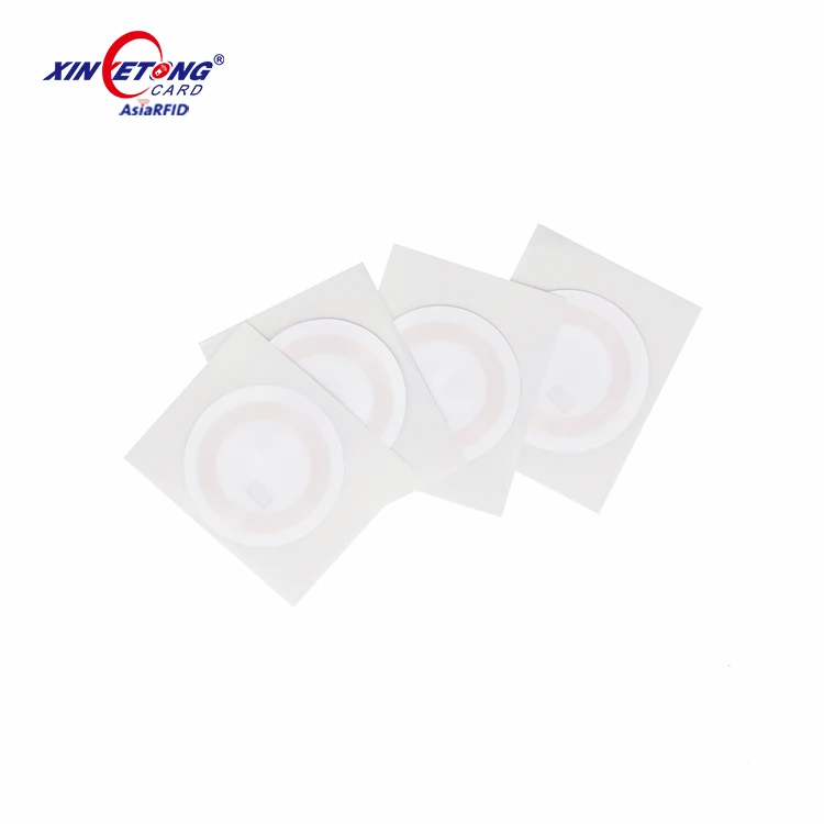 Xinyetong top quality best after sales service LF RFID tag 125KHZ TK4100 Chip label copper cob antenna