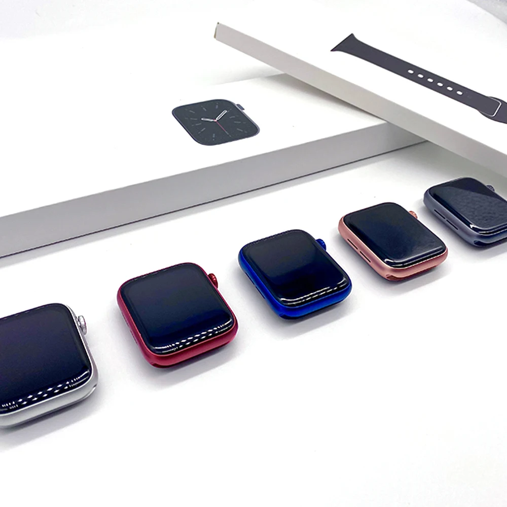 1:1 для серии часов 6 iWatch 6 iwo13 Смарт-часы спортивные часы с беспроводной зарядкой для iPhone 12 с оригинальной коробкой с логотипом