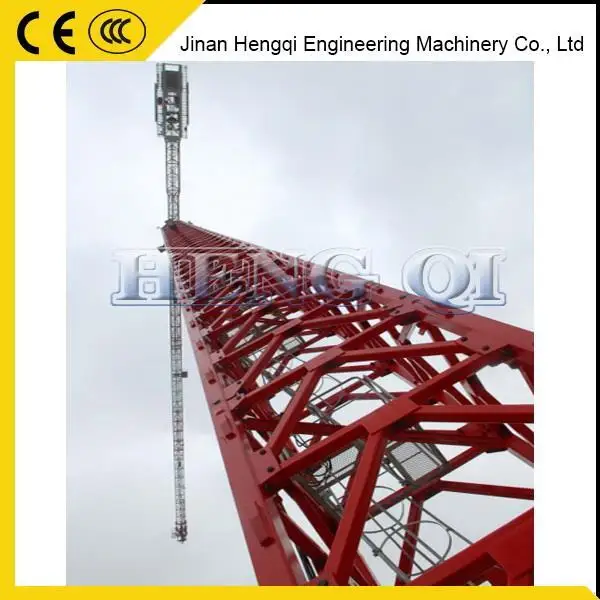 China Tower Crane Manufacturer Hengqi Low Price 4t Ton Tower Crane for High-rise Building Construction