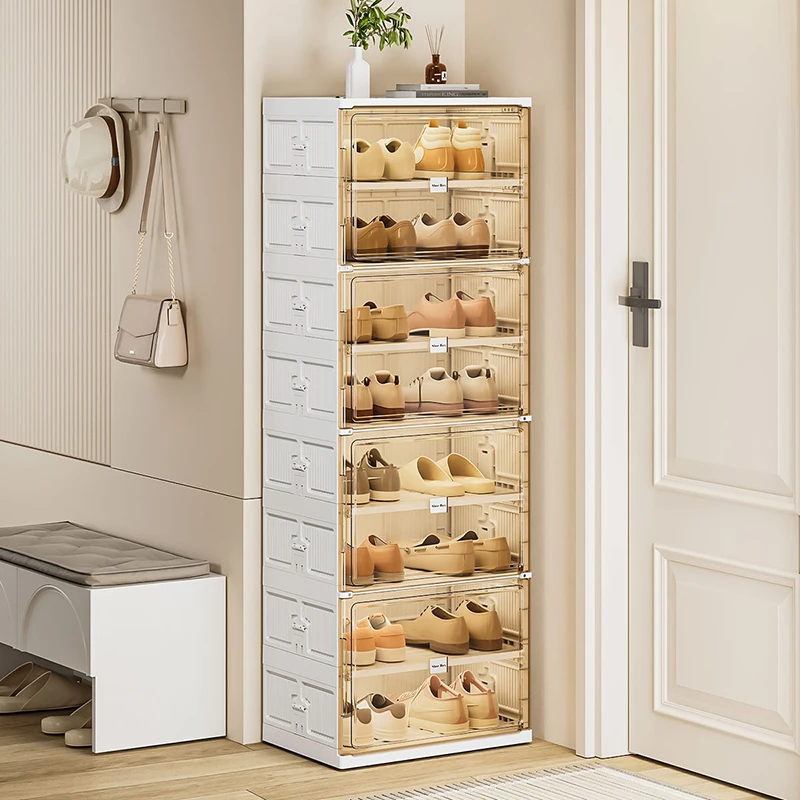 Jeko&Jeko Multi Functional 2,4,6,8,10 Tiers Plastic Cabinet for Shoes, Clothes, Books Storage