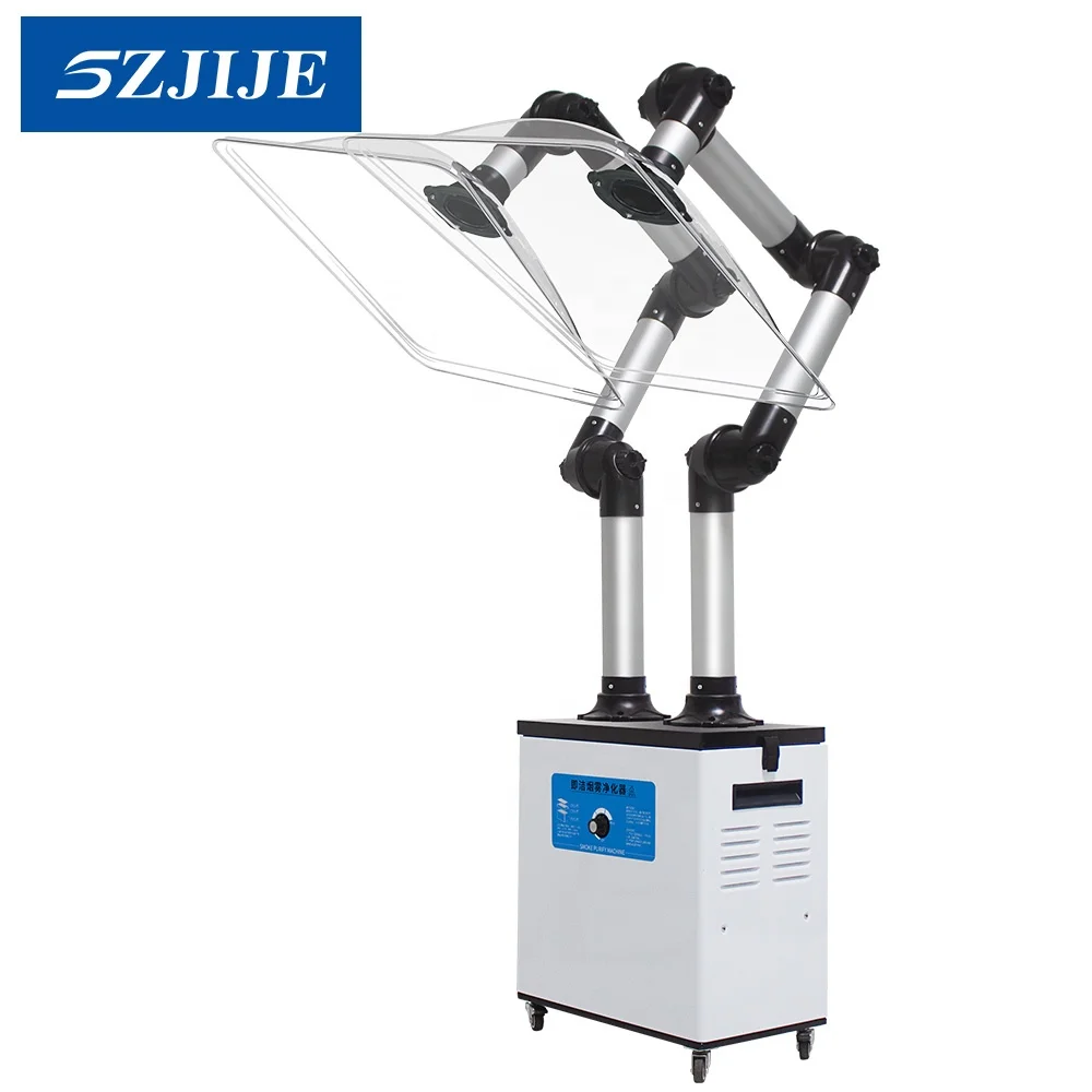 200W Laminar Air Flow Hair Salon Smoke Collector Air Flow Purifier Dust Extraction Exhaust Moxibustion Fume Extractor