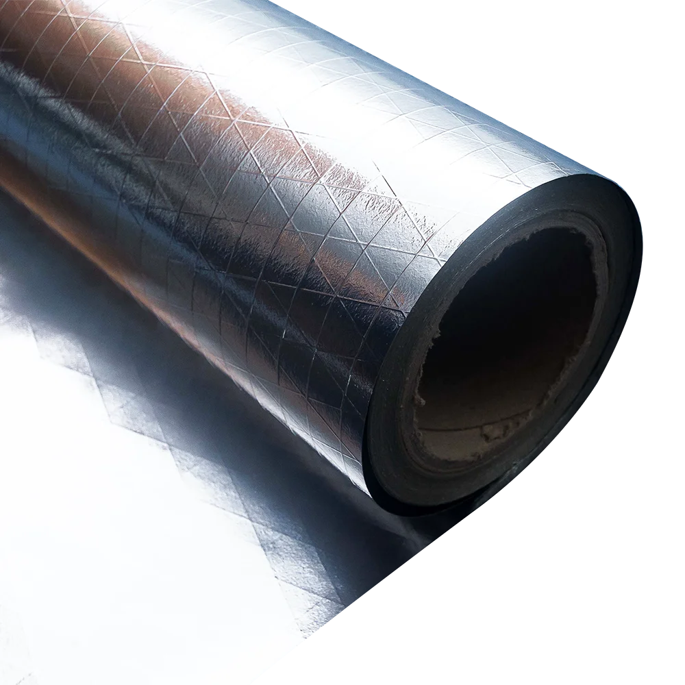 Manufacturer 90%-97% emissivity aluminum reflective foil faced scrim kraft paper insulation for greenhouse