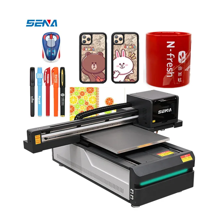 SENA 6090 промышленный планшетный принтер Ricoh G5/G6 многофункциональный 3D-УФ-планшетный производитель для телефонного монтажа по дереву