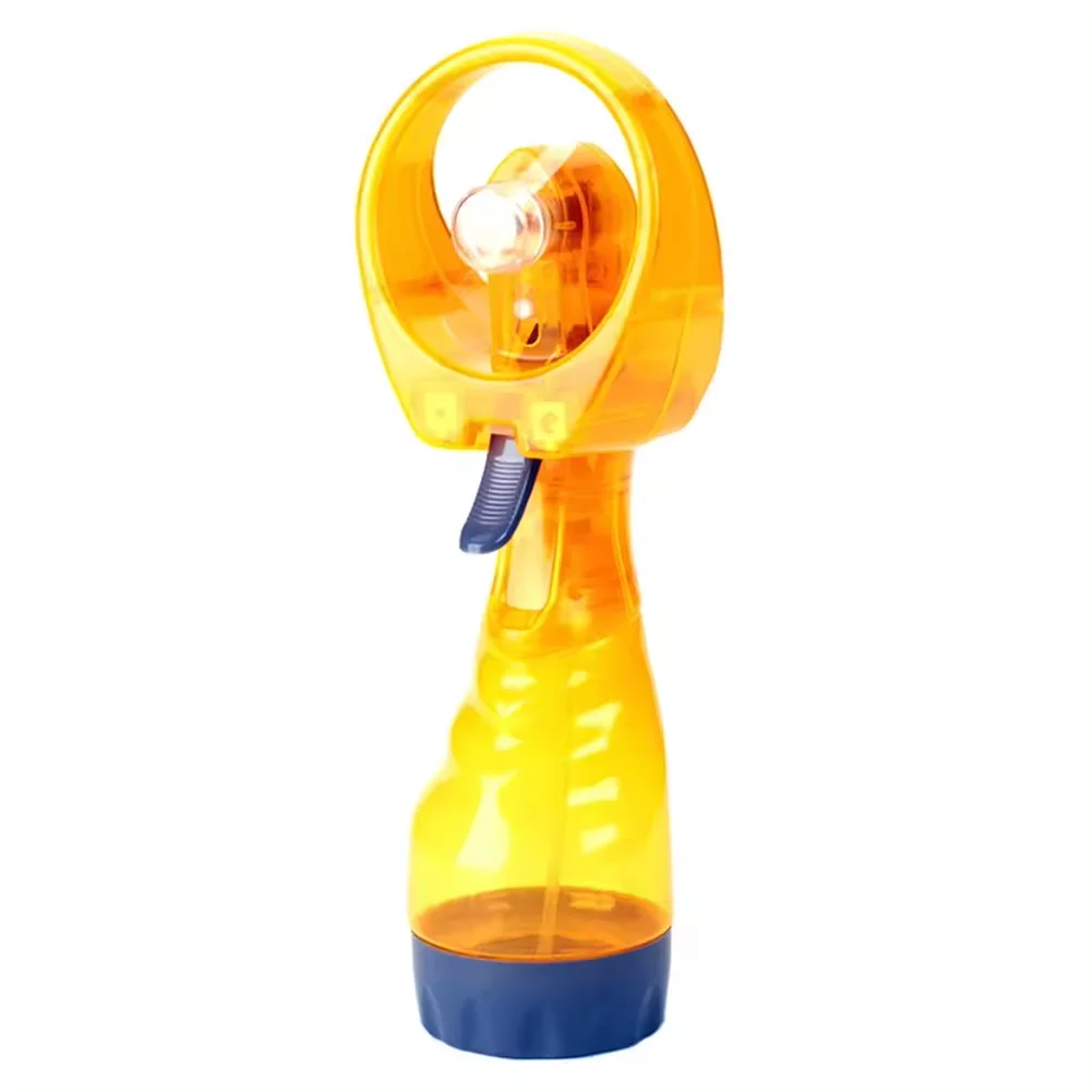 Mini Water Bottle Spray Cool Mist Fan Plastic Outdoor Travel Handheld Portable Cooling Spray Fan