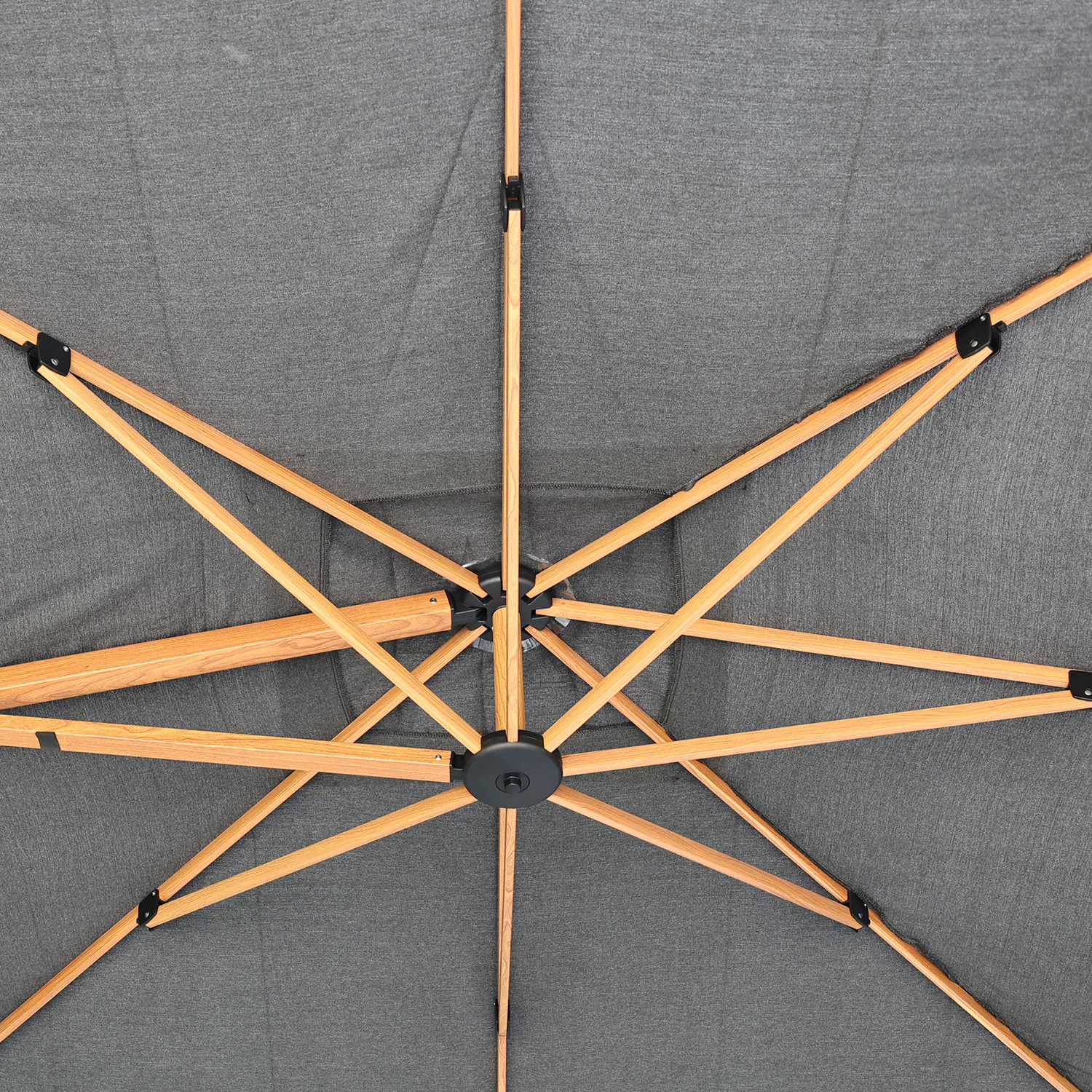 2022 Large size Axroma fabric Garden Sunshade Cantilever Umbrella Outdoor Luxury Parasol Patio hanging Umbrellas