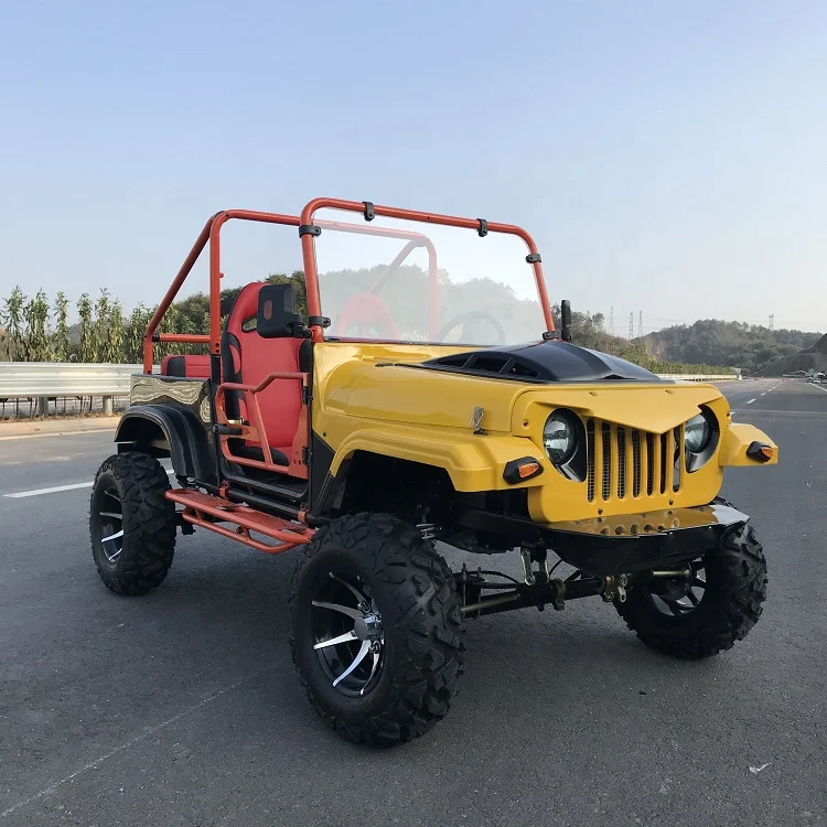 2022 Cheap Gasoline 4 Stroke 300cc Racing Go Kart for Sale, Off Road 4x4 Dune Buggy for Adults