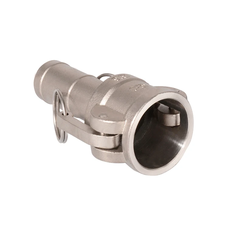 Stainless Steel SS316 or SS304 Flexible Pipe Quick Connectors C Type Female Camlock Coupling