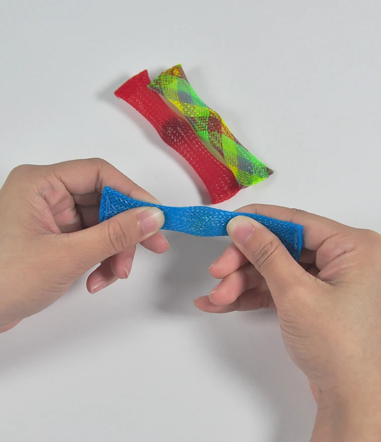 New Marble Fidget Toys Relieve Stress Increase Focus Soothing Marble Mesh Fidgets Toy For Children Adults Kid