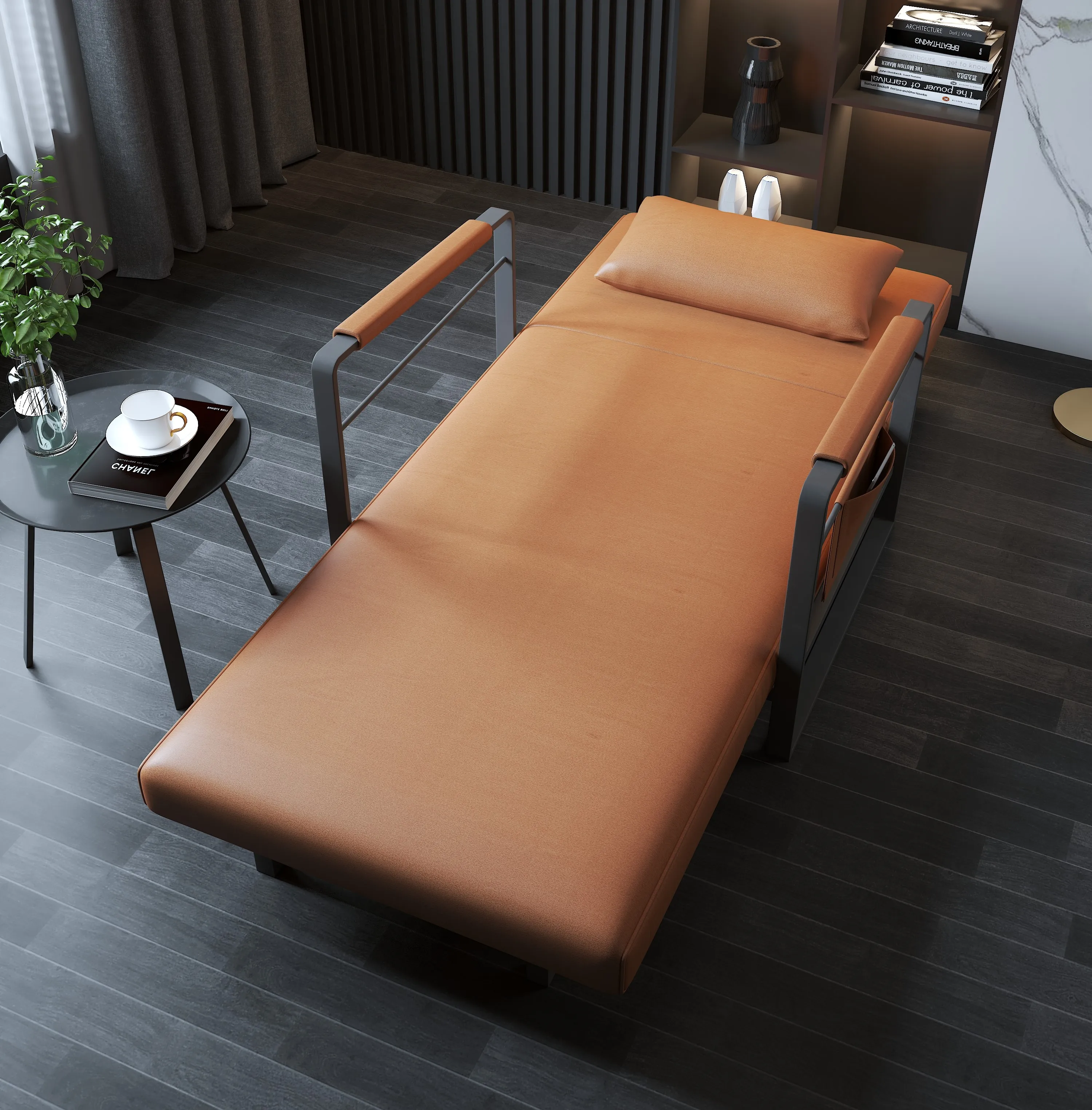 Loft sofa bed couch single sofa bed modern sleeper convertible sofa bed small