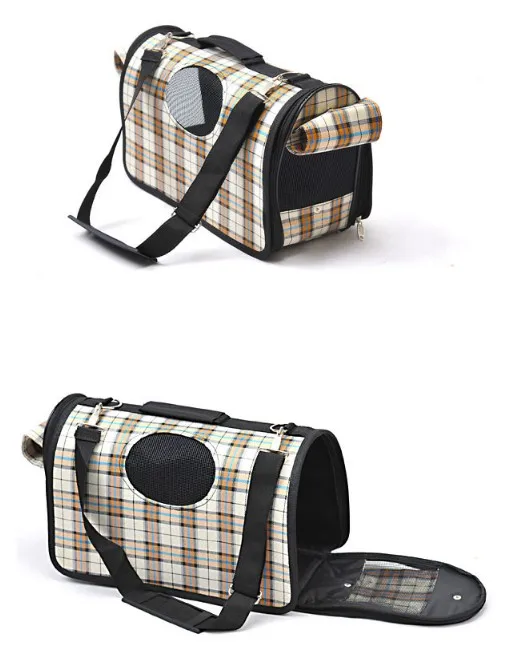 Pet Carriers Expandable Pet Carrier Cat Bag Foldable Cage For Cat Dog