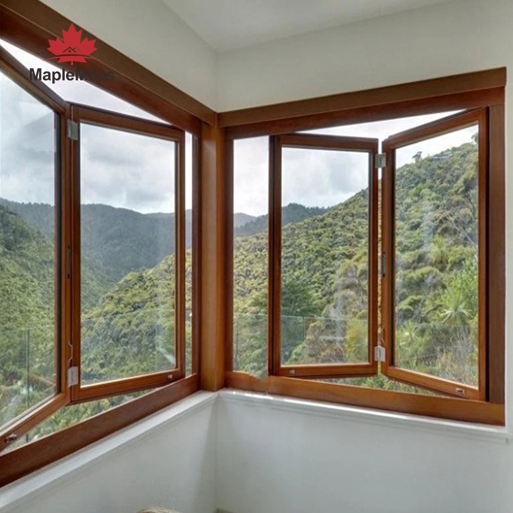 Maplemiles 70 Series Retractable Folding Aluminum Window Push Up Fold Up Window for Home