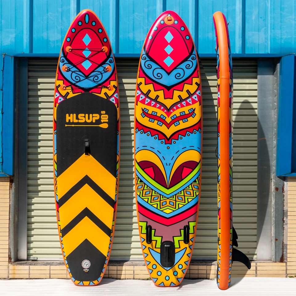 Best Popular Blow Up Foldable Inflatable Pink Water Stand Up Paddleboards Standing Pedal Surfing Sup Paddle Board For Sale