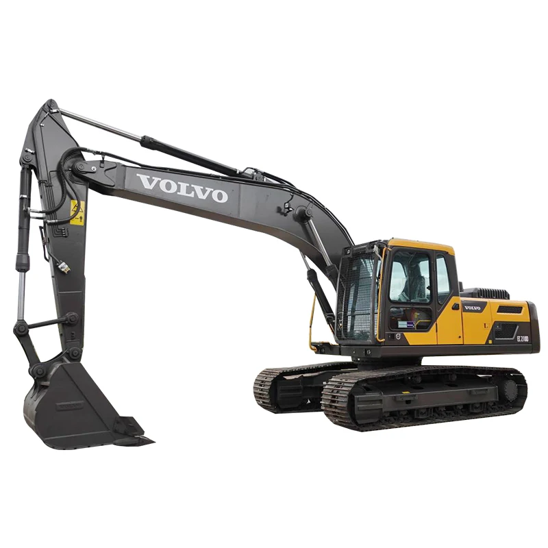 Экскаватор гусеничный 2015 почти абсолютно новый Volvo 210 EC210D 210d 21-тонный гидравлический экскаватор EC210