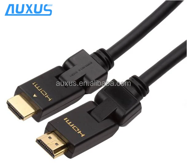 Высокоскоростной Поворотный на 180 градусов hdmi кабель с поддержкой ethernet HDTV 4k * 2k