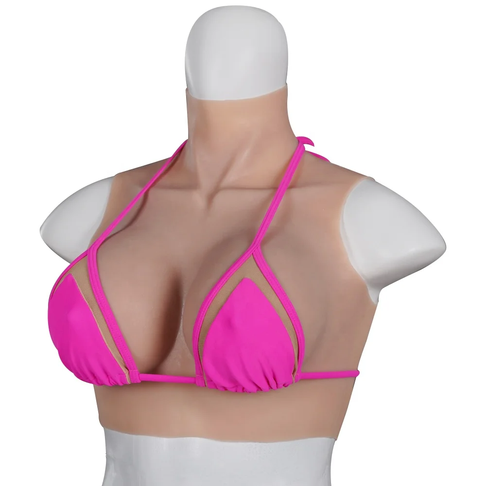 E Cup Sissy Big Tits Girl Realistic Silicone Breast Form Gel Breastplate make breast crossdresser trans male to female