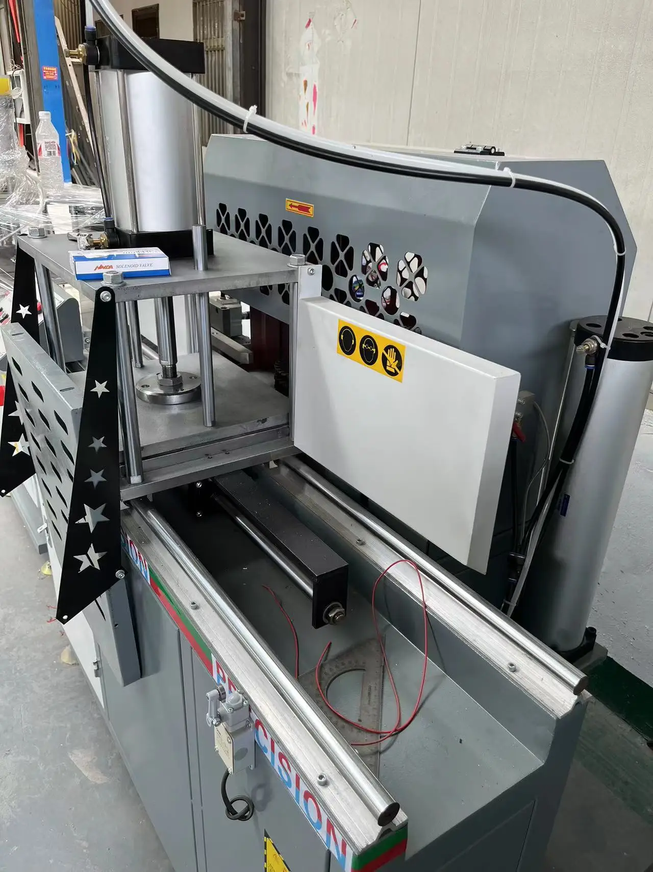 Factory Custom New Aluminum Mullion Making Machine/End Milling Machine Construction Applicable-Core Bearing PVC UPVC