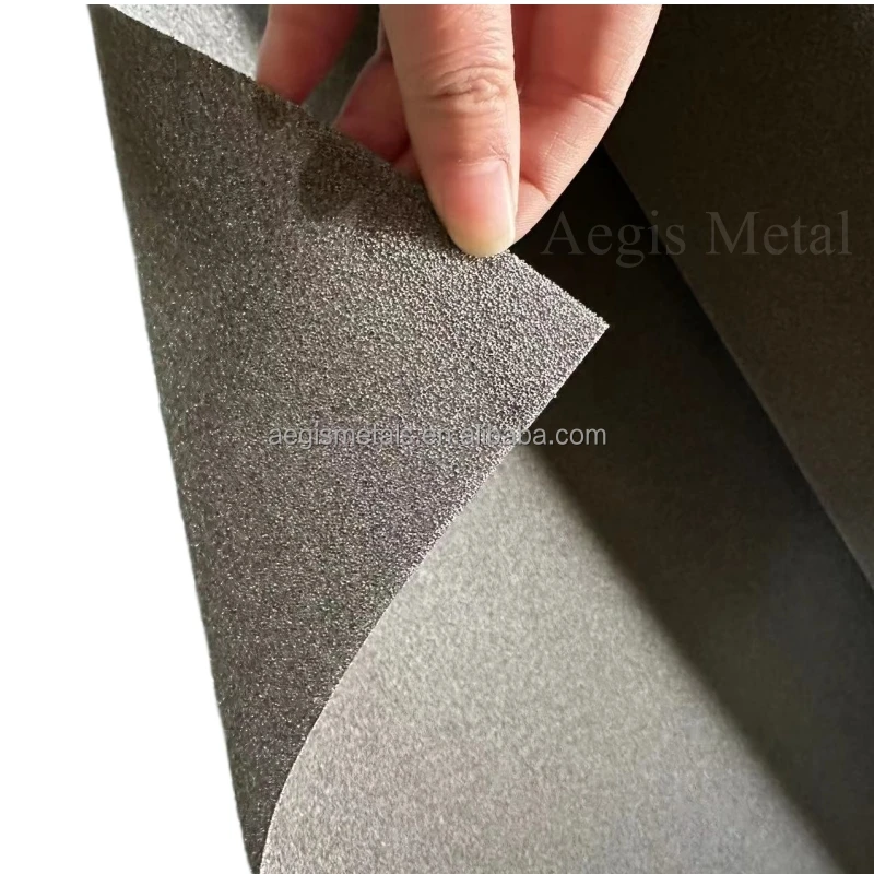 1.6mm thickness Ni Mo alloy foam in stock Battery electrode materials nickel-Mo porous open cell foam