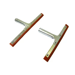 Squeegee Rubber Window Cleaning Sliver Double Blade Kitchen Cleaning Squeegee For Car Window Pva Foam Cleaning Wipers