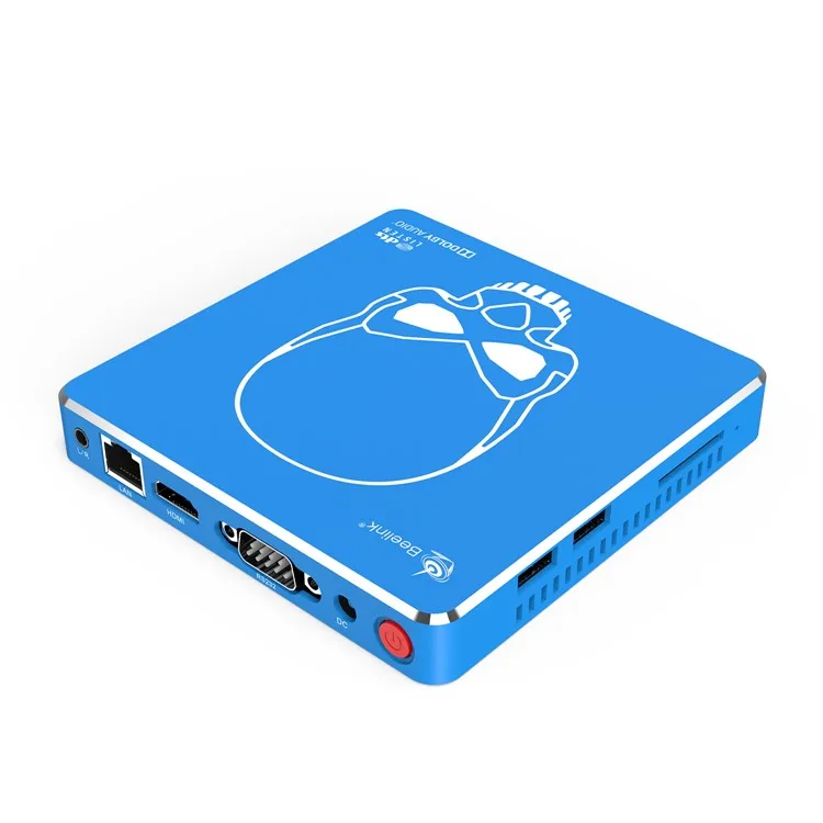 S922X-H 3D 4K Streaming Media Player 2T2R WiFi 6 with Voice Remote Control Support Hi-Fi Sound RS-232