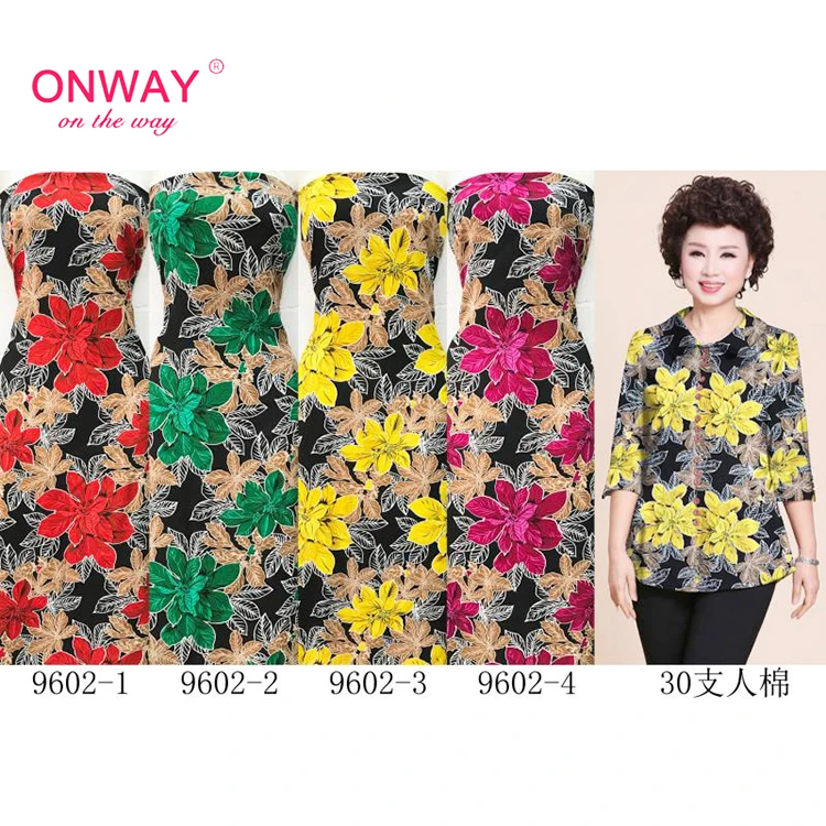 Wholesale Popular Customized Modern Woven Hawaiian Print Rayon Fabric for Women