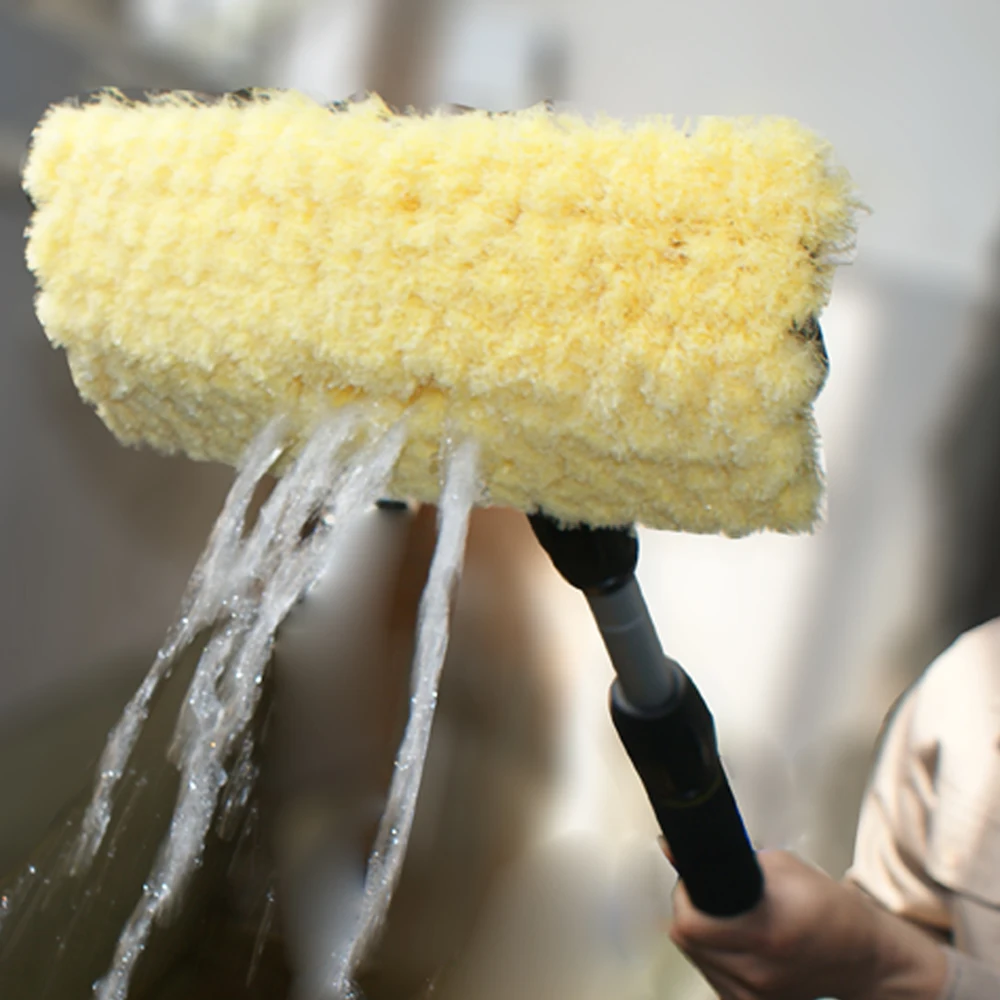 Пвх щетинная кисть головка чистящей щетки разных размеров трубы телескопическая щетка для мытья автомобиля, грузовика, лодки, дом, щетка для очистки стекла