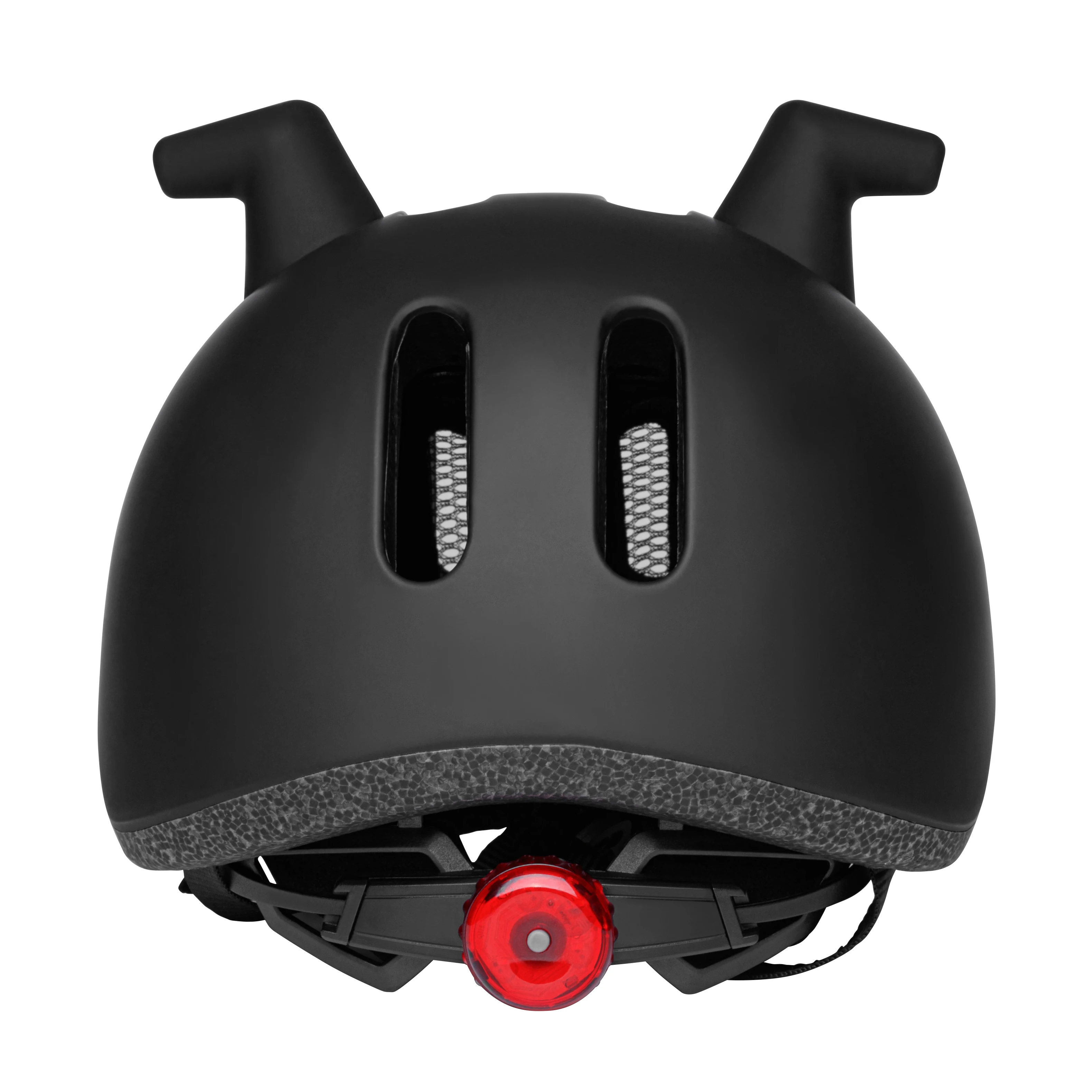 High Quality Super Cute Bike Bicycle Tick Scooter Helmet with Elastic Horn & Safety Light for Kids Toddler