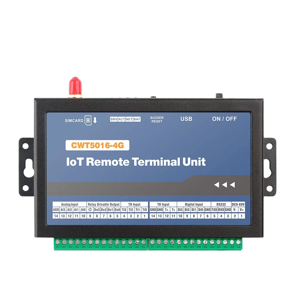 4-канальный контроллер для мониторинга температуры и влажности в холодной комнате CWT5016 4g Wifi Sms Gsm с датчиком температуры DS18B20 PT100