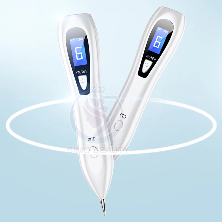 Face care lcd display mole dark spot wart removal wholesale plasma pen pins for wholesales