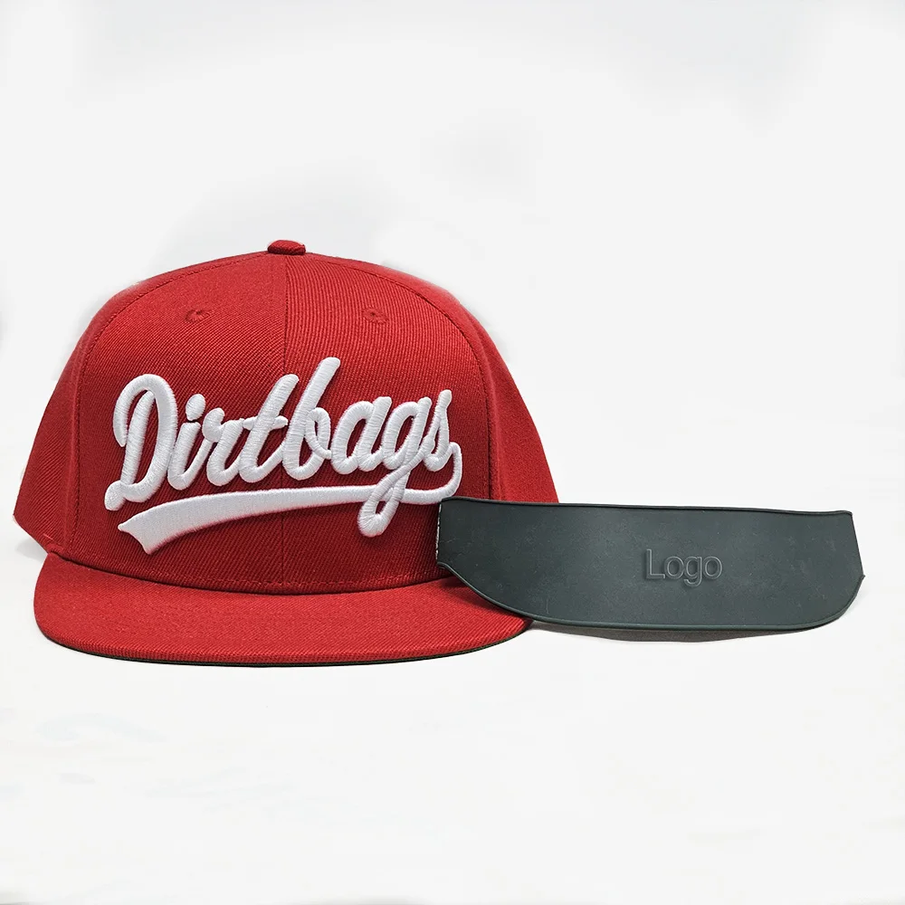 OEM custom your logo hat curving tool brim bender embossed logo curve brim band cap brim bender