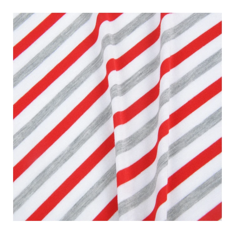 Lenzing модал спандекс джерси полоса