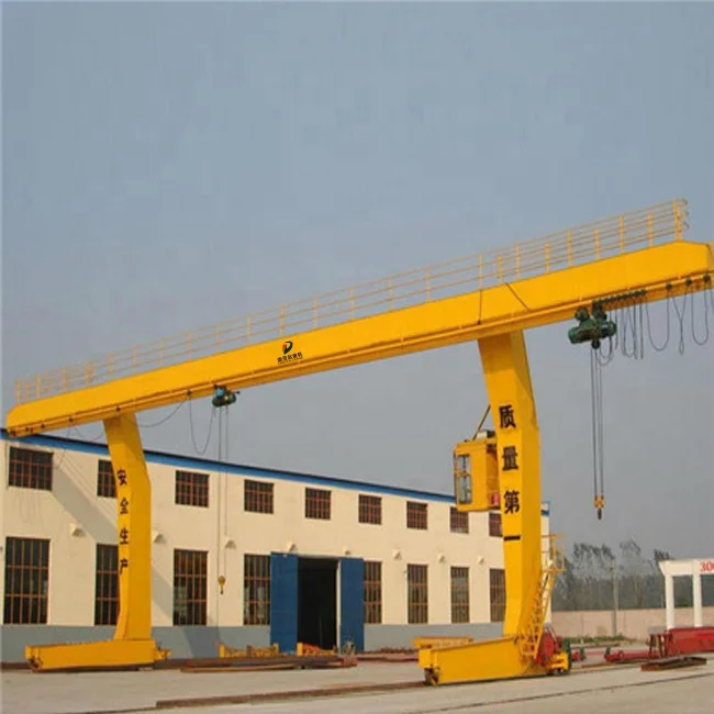 Factory Supply RTG 35 Ton Mobile Container Gantry Crane Electric Power 2ton 4ton 10ton 50ton movable rail mounted gantry crane