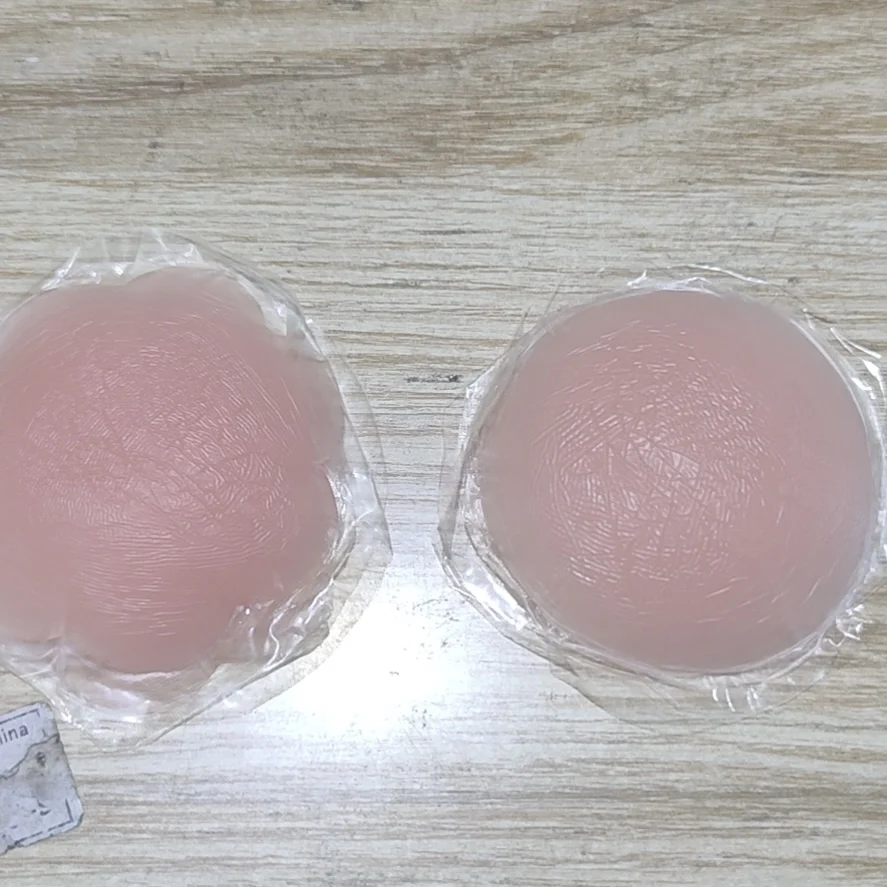 Women Bra Pads Self Adhesive Lift Up Chest Sticker Swimsuit Nipple Cover Silicone