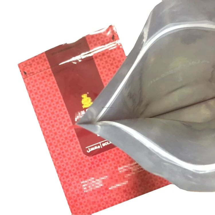 2021 Custom Printed Resealable Empty  Plastic Rolling Zipper Packaging Bag Packing  leaf Pouches