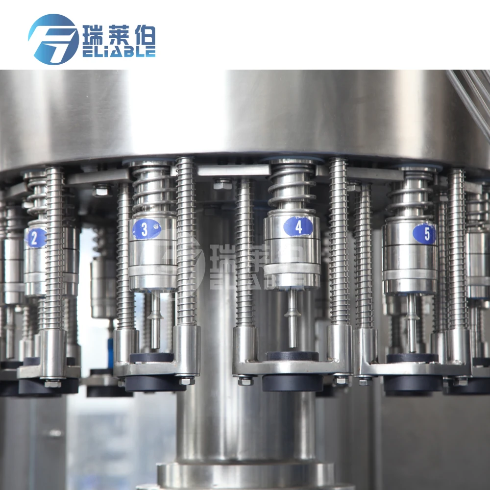 
3 in 1 Glass Bottle Red Wine Filling Equipment For Liquid Drinks 