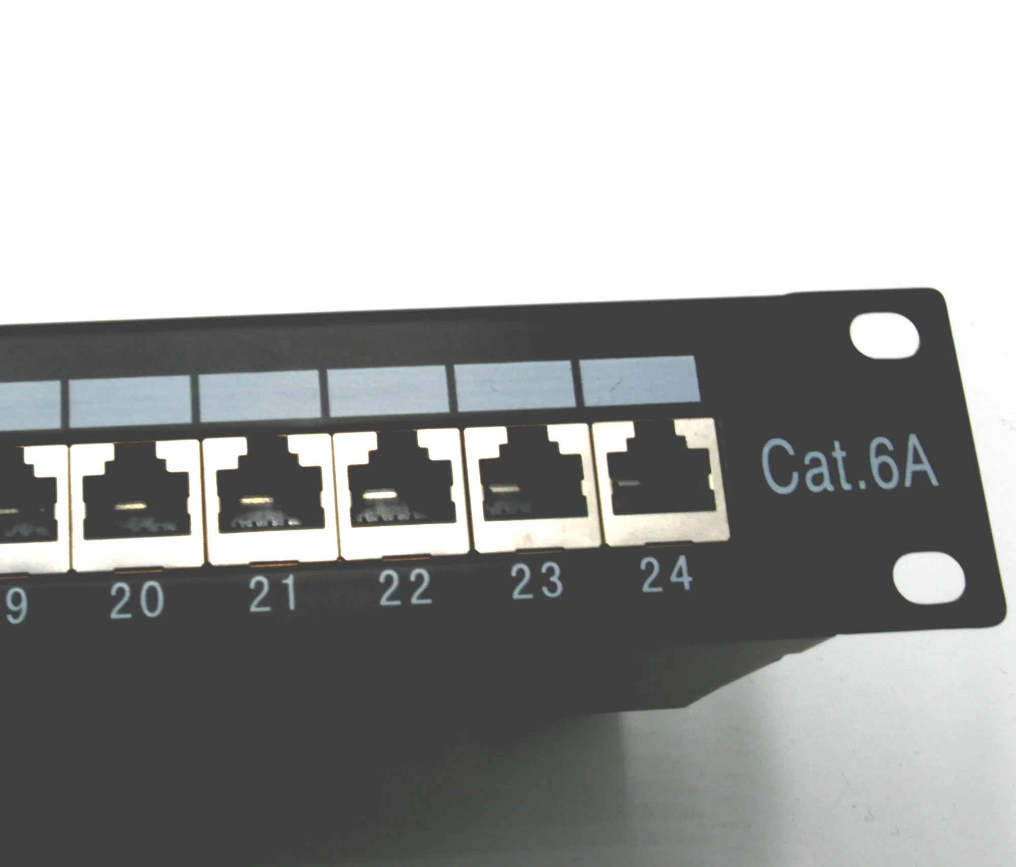  network shielded patch panel 1U FTP Cat6A 24port Patch
