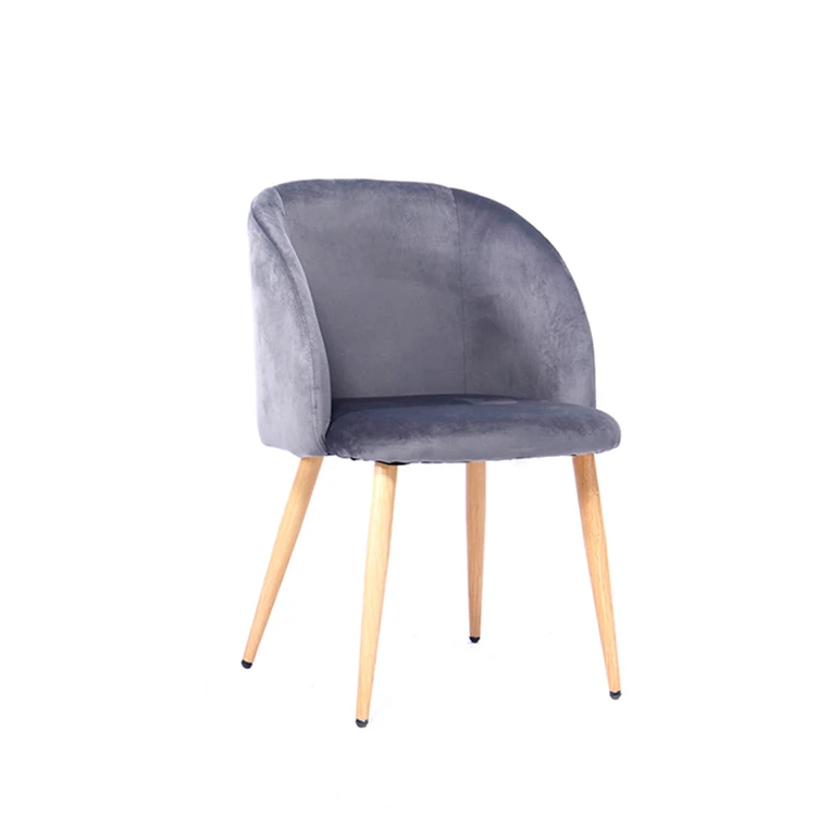 Dining Chairs With Gold Accent Chrome Base High Back For Sale Near Me Black Industrial Chair Velvet Beige Dragon Mart Dubai