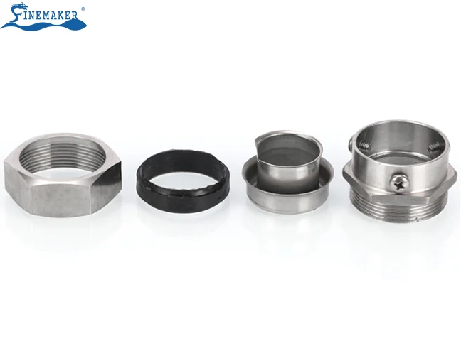 Stainless Steel Hose Fittings DKJ Card Sets Flexible Metal Conduit Connector