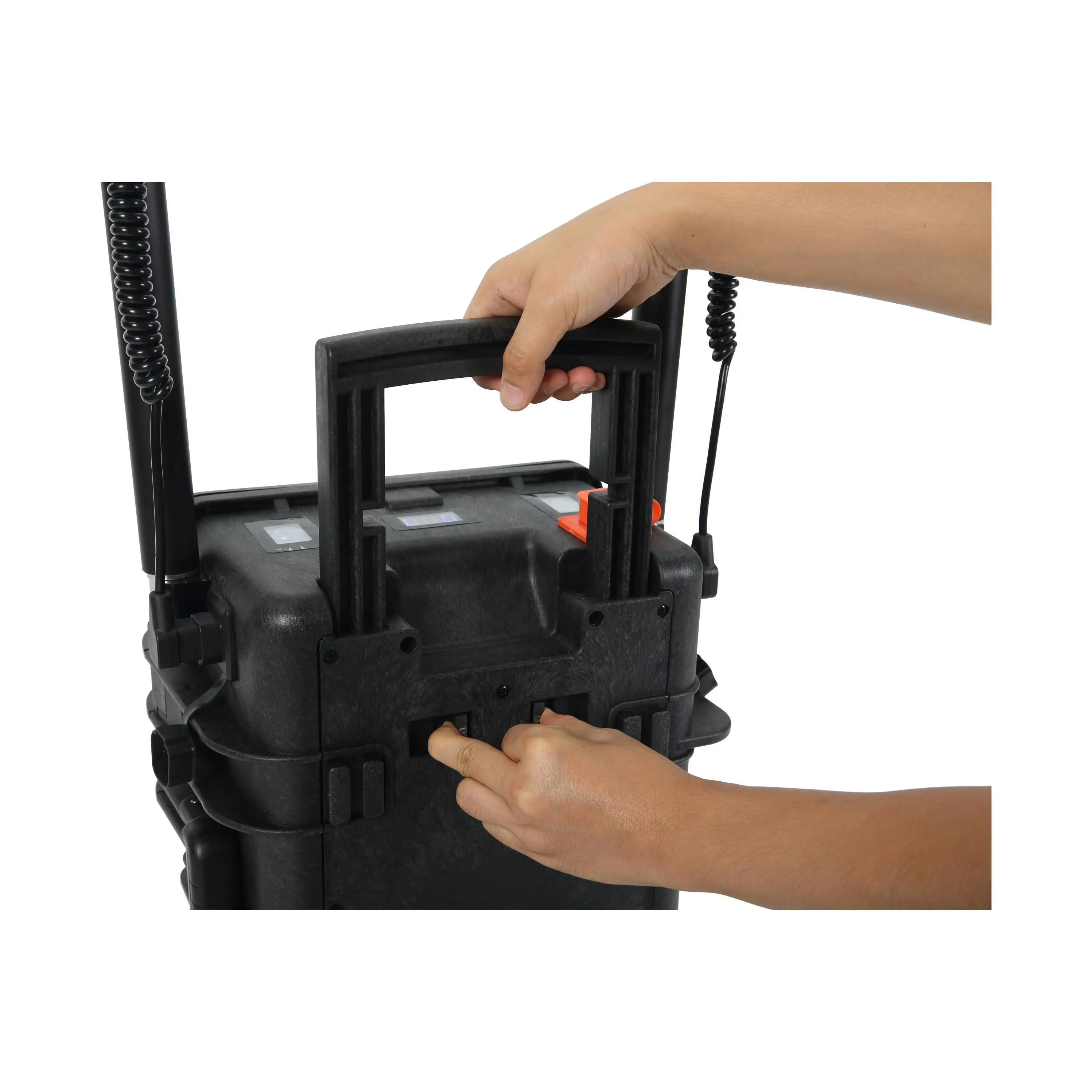 LED Portable Scene Light  Rechargeable Tower Light  with case Mobile Area Light