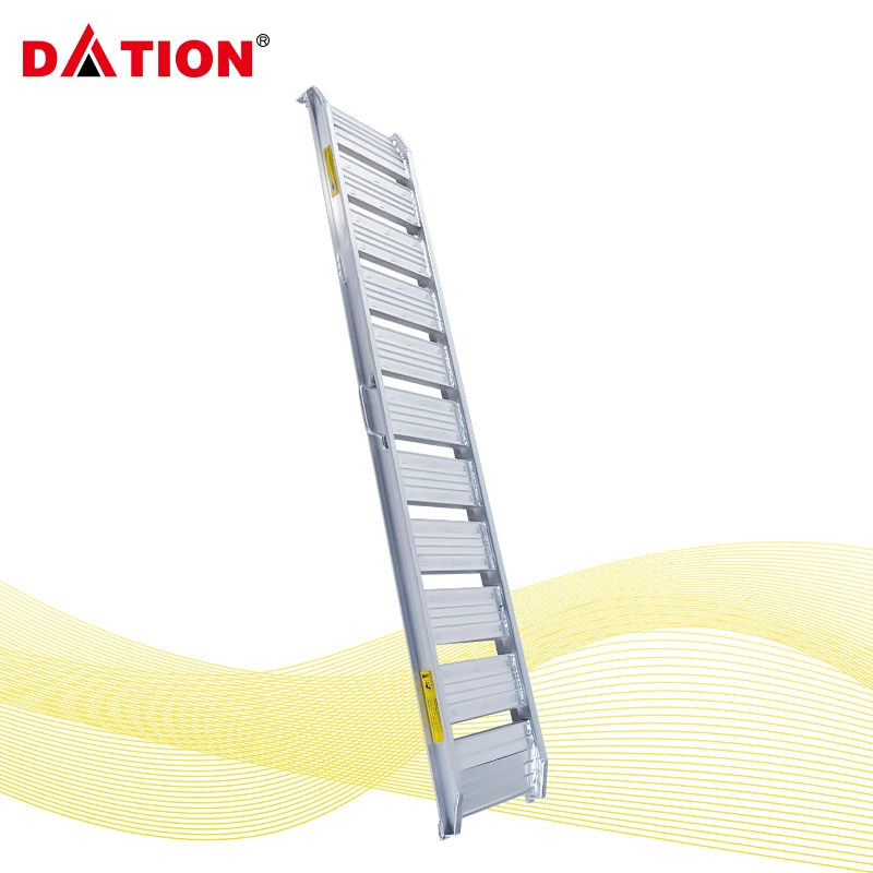 Aluminium Alloy Ramp Ladder Portable Ladder Aluminium Ramps Threshold Lift Car Truck High Quality For Motorcycle Ramp