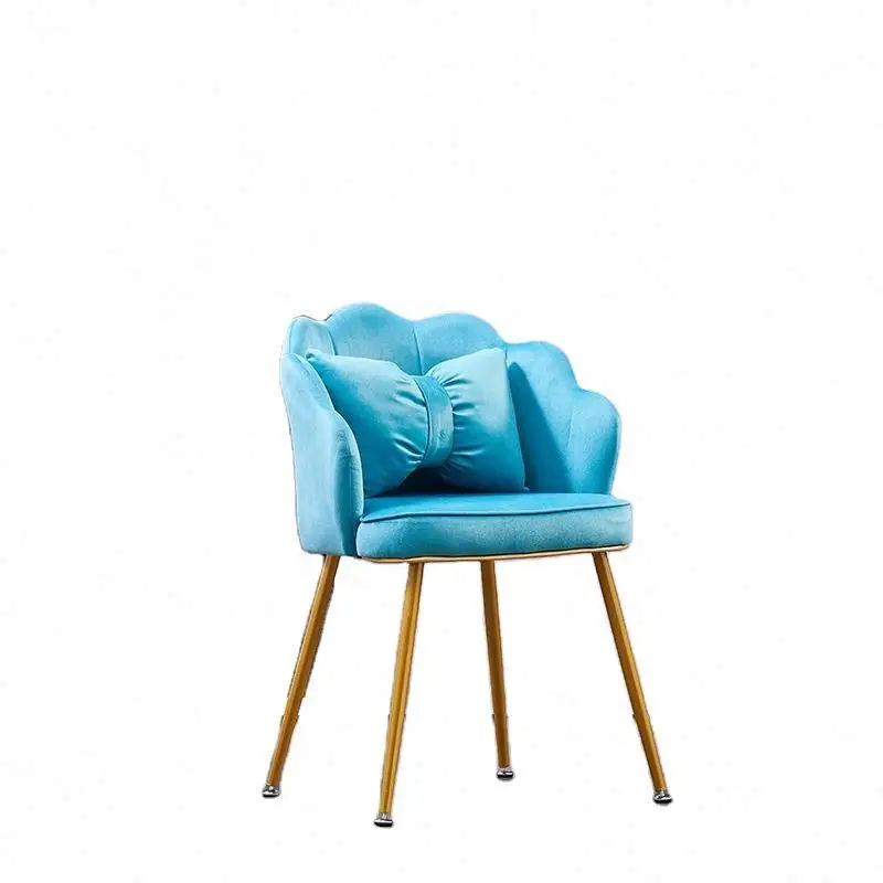 Hot Sale In Market Cheapest Price Home Living Room Hotel Dining Chairs Color Velvet Dining Chair For Sale