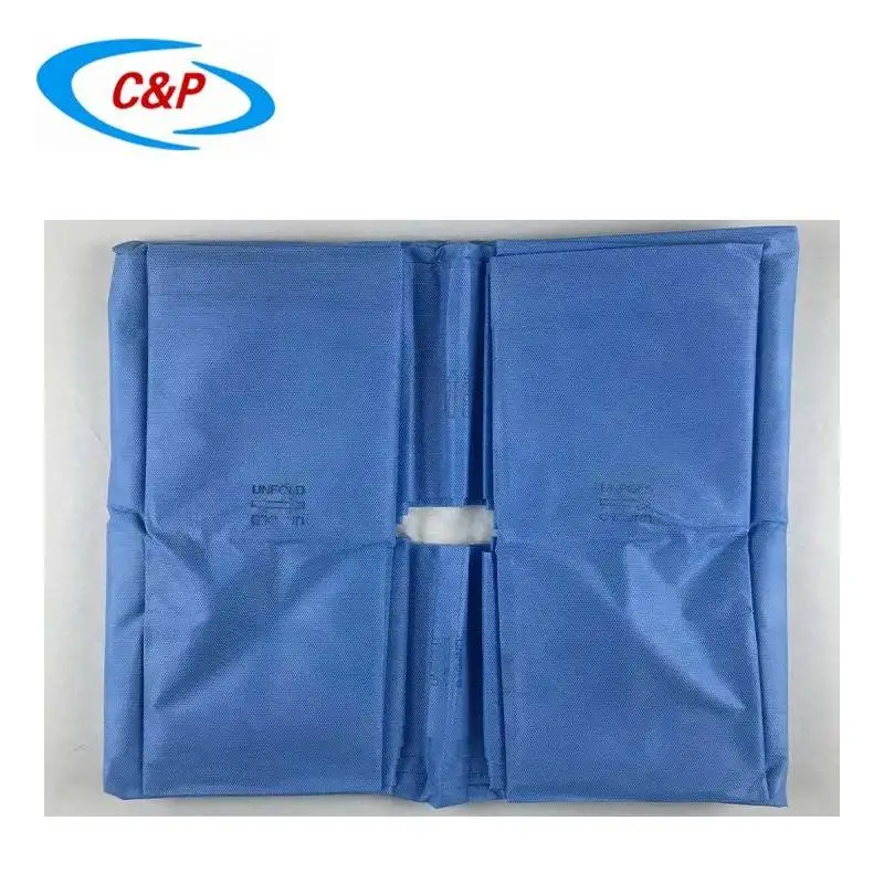 Medical Consumables SMS Non woven Disposable Cesarean Section Surgical Drape Pack With CE ISO13485 Approved