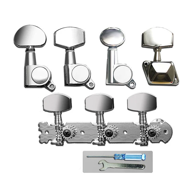 Аксессуары для гитары, хромированный струйный станок для литья под давлением, струйный колышек для гитары
