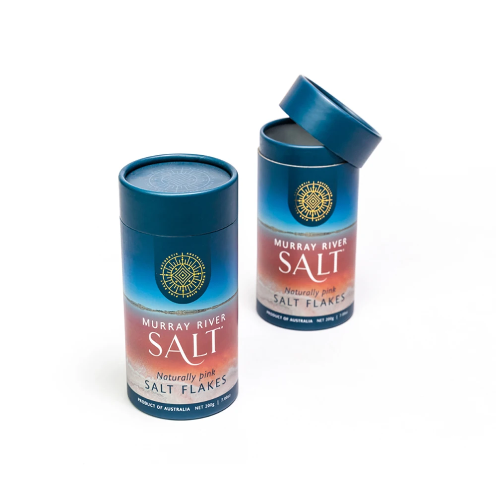 eco friendly paper material salt packaging containers sea salt packaging salt packaging paper tube