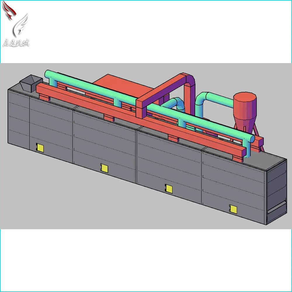 
Conveyor mesh belt dryer for coal briquette production line/Competitive Supplier of Conveyor Mesh Belt Dryer 