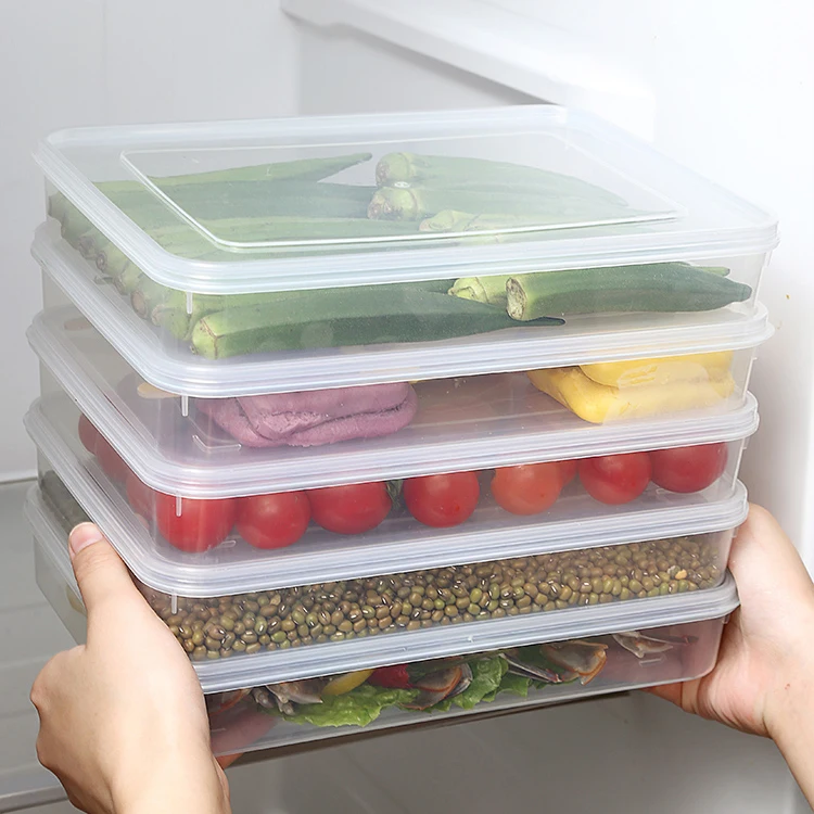 Stackable Portable Food Storage Containers Which Are The Perfect Choice For Storing Meat, Fruit,Vegetables, Dumplings And More.