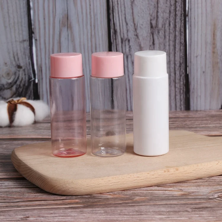 2oz plastic skincare toner flip top bottle 60ml bottles for wholesale