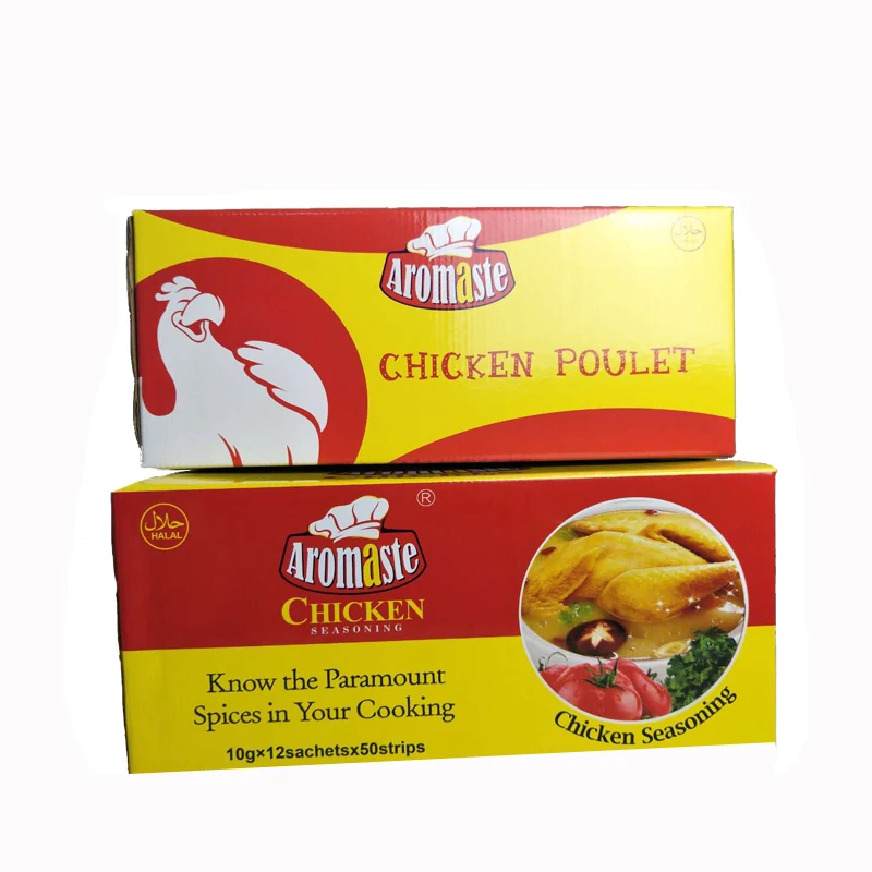 Healthy Cooking Wholesale African 4g/10g Chicken Bouillon Cubes With Logo