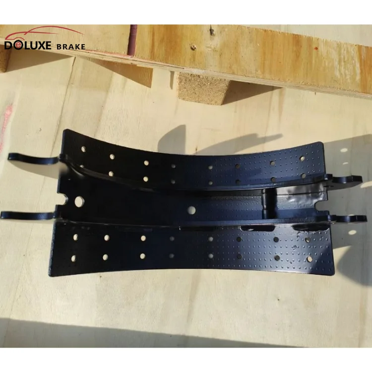 Heavy Duty Spare Parts 4709 4707 4515 Truck Unlined Brake Shoe With Rivets